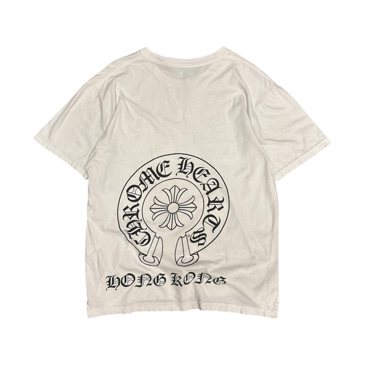 Chrome Hearts Hong Kong Horseshoe Tee White
