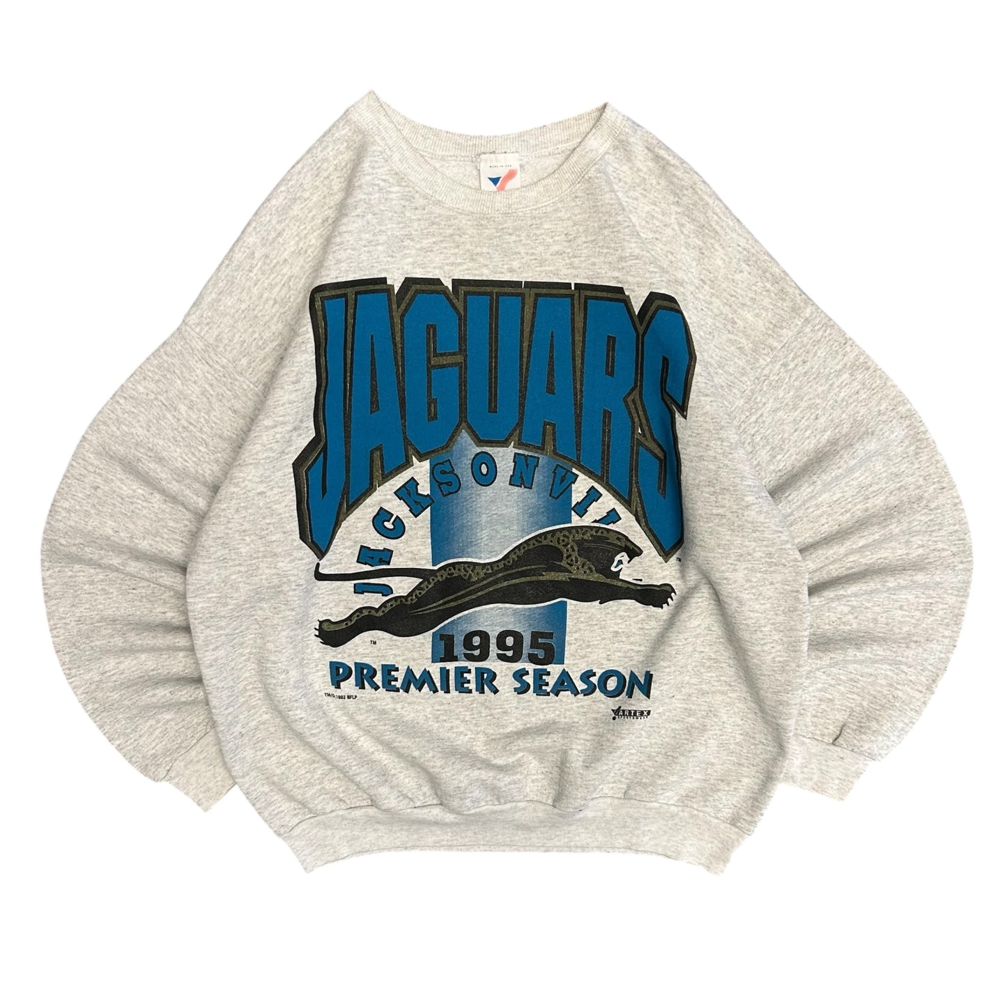 Vintage 1995 Jacksonville Jaguars Banned Logo Sweatshirt