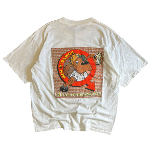 Y2K Signed 2001 “The Blackjack World Comedy Tour” Tee