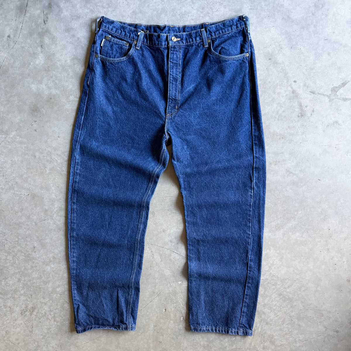 Y2K Carhartt B18 PRW Baggy Dark Indigo Jeans