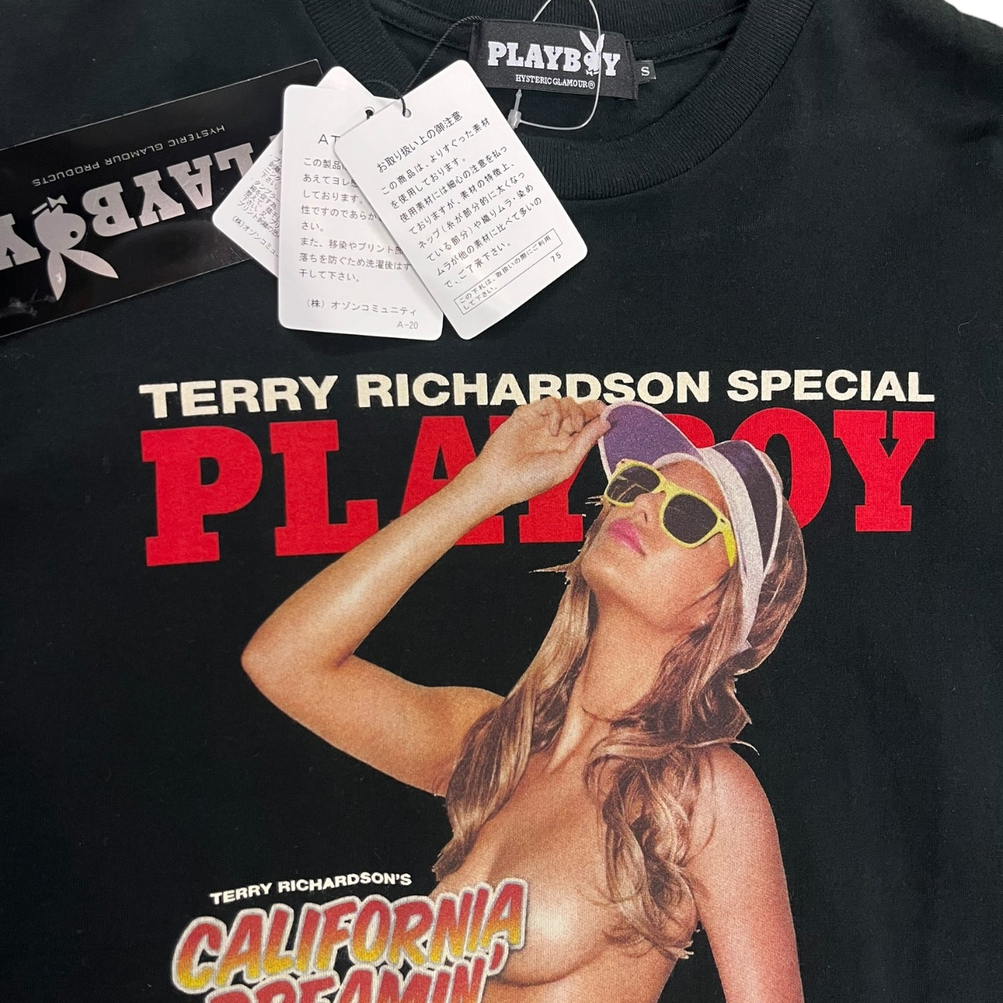 Hysteric Glamour Playboy Terry Richardson T Shirt