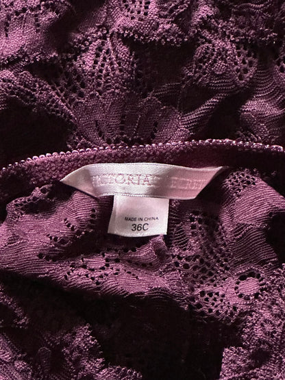 Women’s Y2K Victoria Secret Plum Lace Body Con Slip