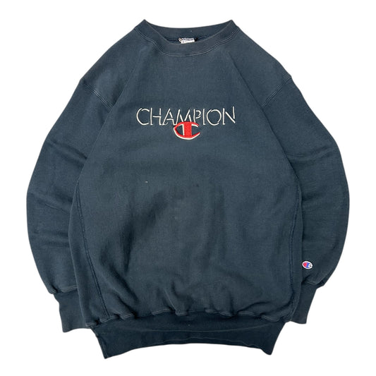 Vintage Champions Reverse Weave Embroidered Sweatshirt
