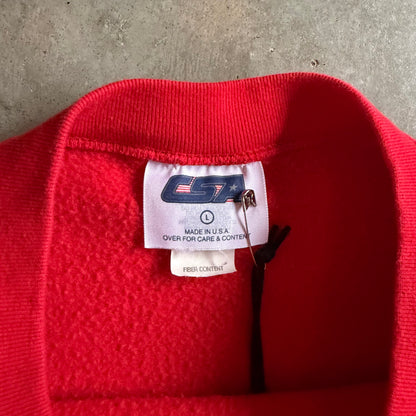 Vintage Tennessee Titans NFL Red Logo Sweatshirt