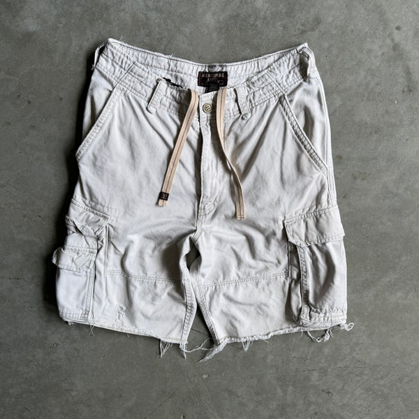 Y2K Abercrombie & Fitch Light Tan Cargo Shorts