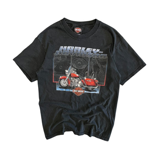 Y2K 2003 Harley Davidson Engine Tee
