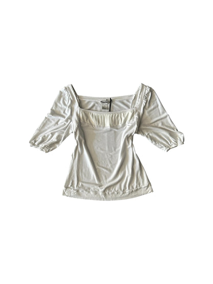 Women’s Y2K Nygard 3/4 Sleeve White Top