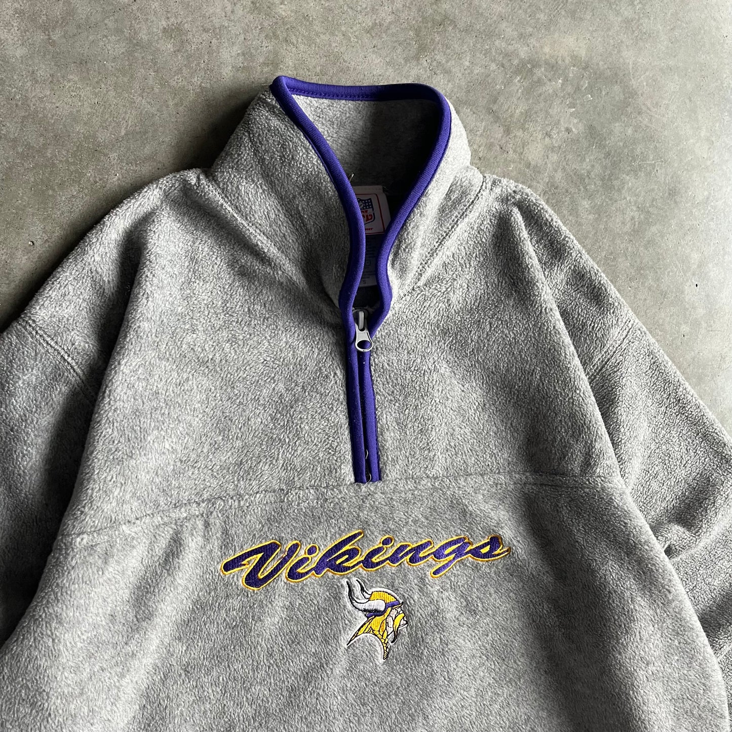 Y2K Minnesota Vikings Fleece 1/4 Zip