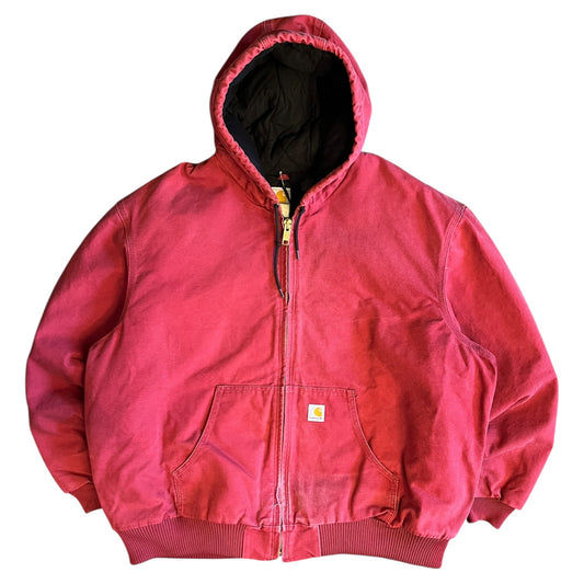Carhartt ‘J140 DKR’ Dark Red Active Jacket