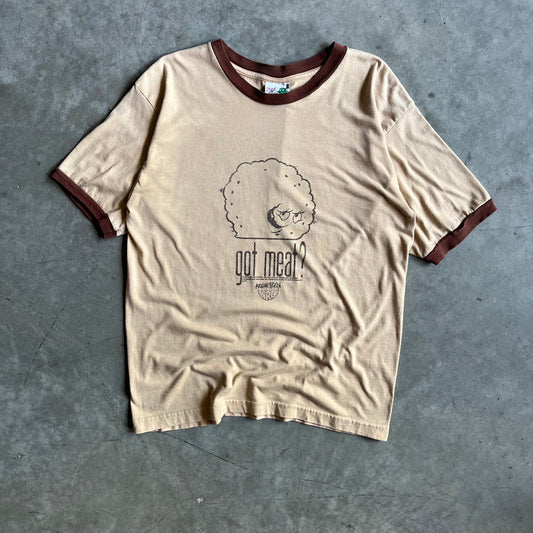 2002 Aqua Teen Hunger Force ‘Got Meat?’ Meatwad Ringer Tee