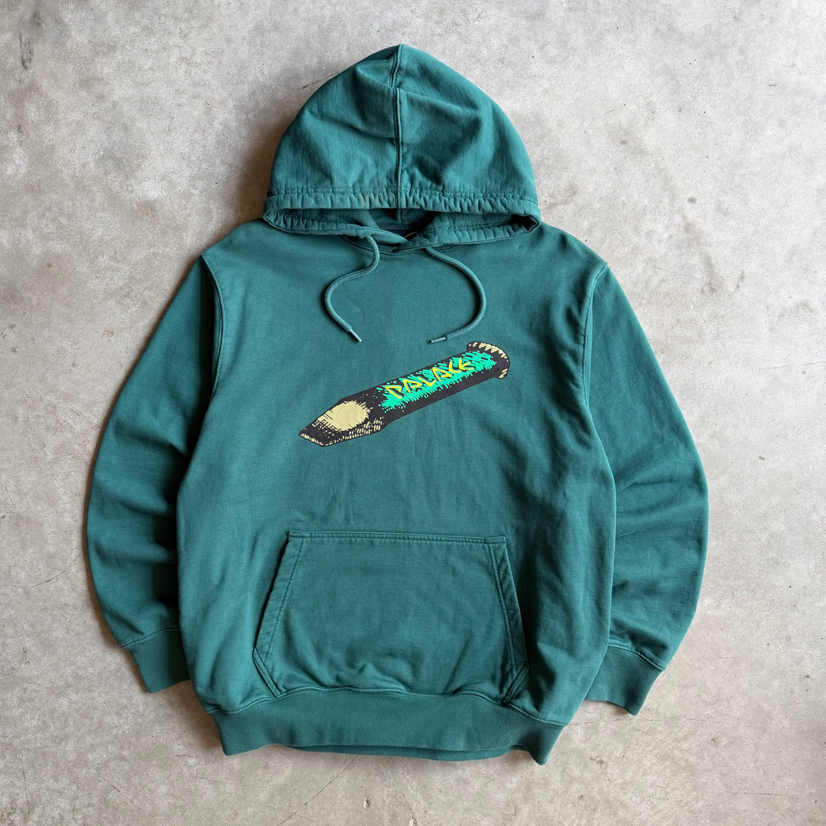 Palace FW19 “Chizzle Up” Hoodie - Green