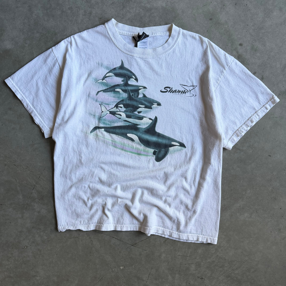 Vintage Shamu SeaWorld Whales T Shirt