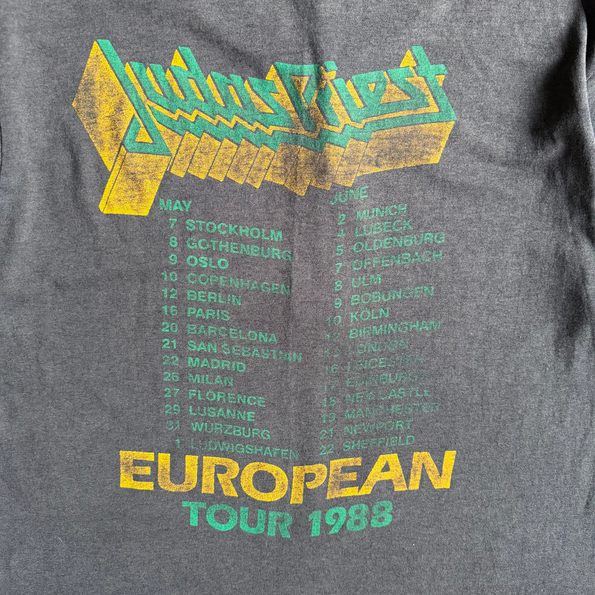 Vintage Judas Priest ‘Ram It Down’ European Tour 1988 T Shirt