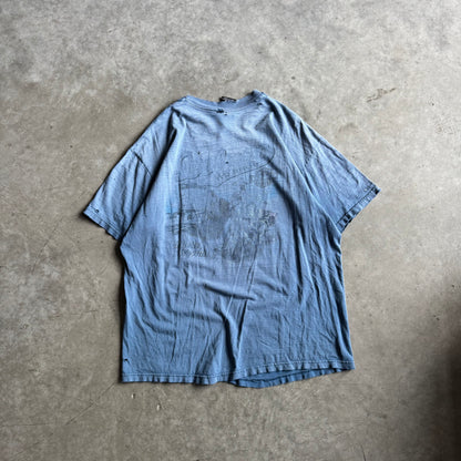 Vintage Harley Davidson Distressed Midnight Train Tee