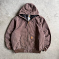 Carhartt ‘J280 DKB’ Dark Brown Quilt Lined Active Jacket