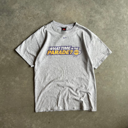 Y2K ‘08 Lakers What Time Is The Parade Tee