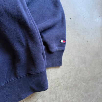 Vintage Tommy Hilfiger Embroidered Arching Center Logo Sweatshirt