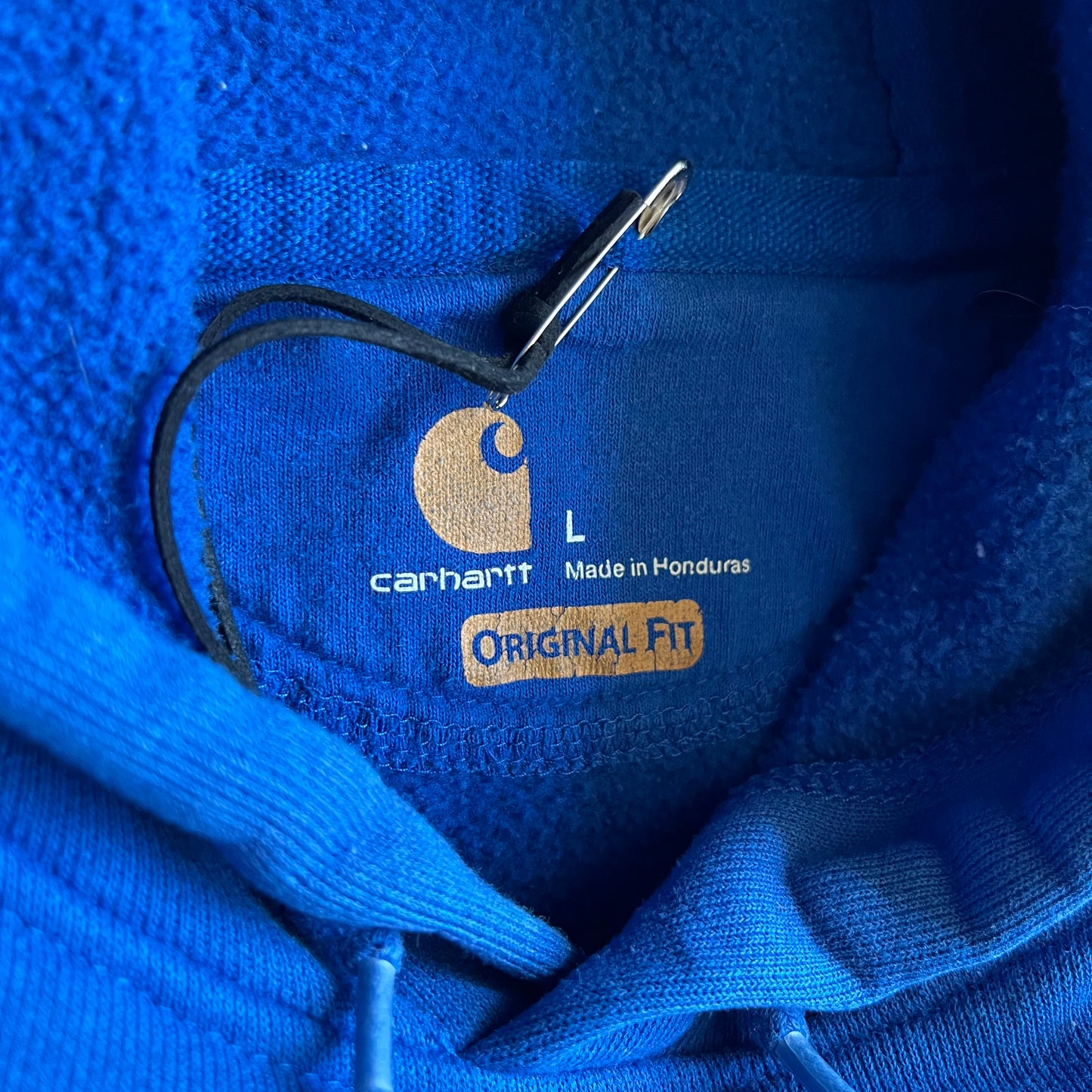Y2K Carhartt Original Fit Blue Hoodie