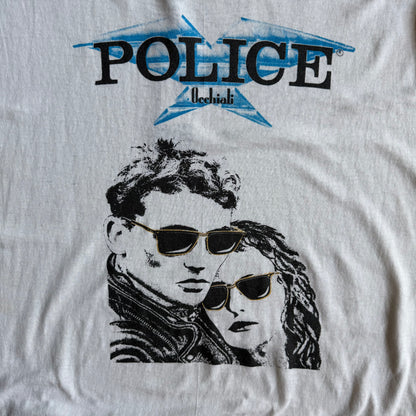 Vintage Police Occhiali Sunglasses T Shirt
