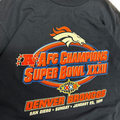 Vintage 1998 Broncos AFC Champions Tee