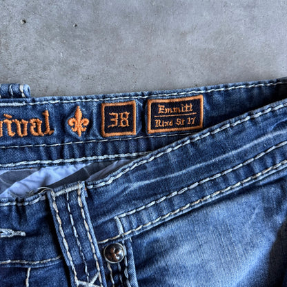 Y2K Rock Revival Relaxed Straight Leg Jeans