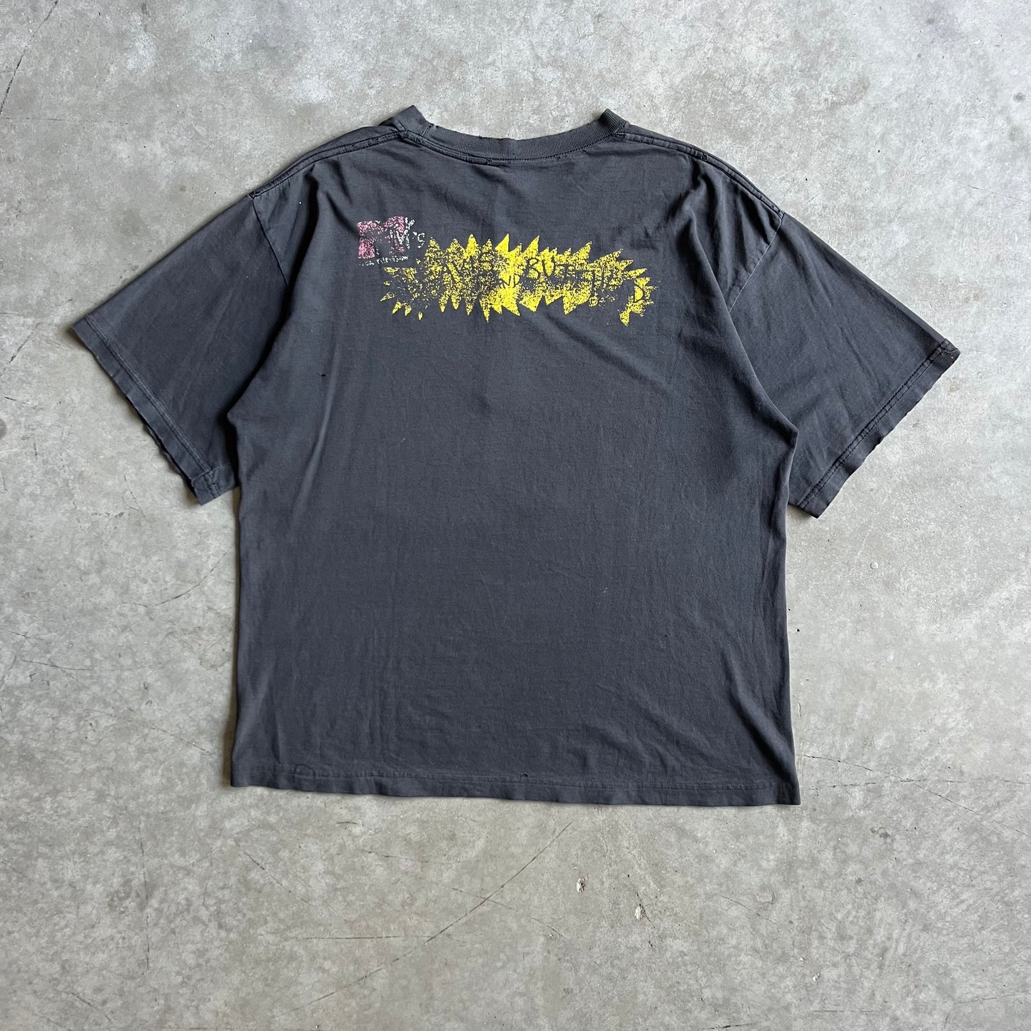 Vintage Thrashed Metallica Beavis & Butthead T Shirt