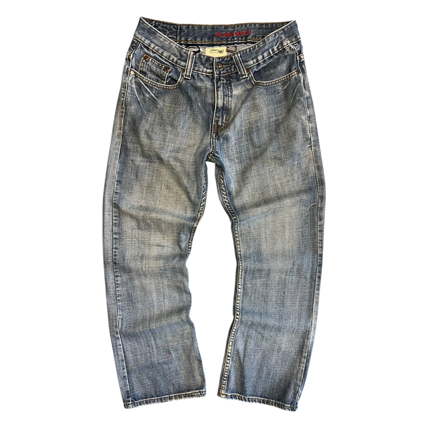 Y2K Urban Pipeline Relaxed Bootcut Jeans