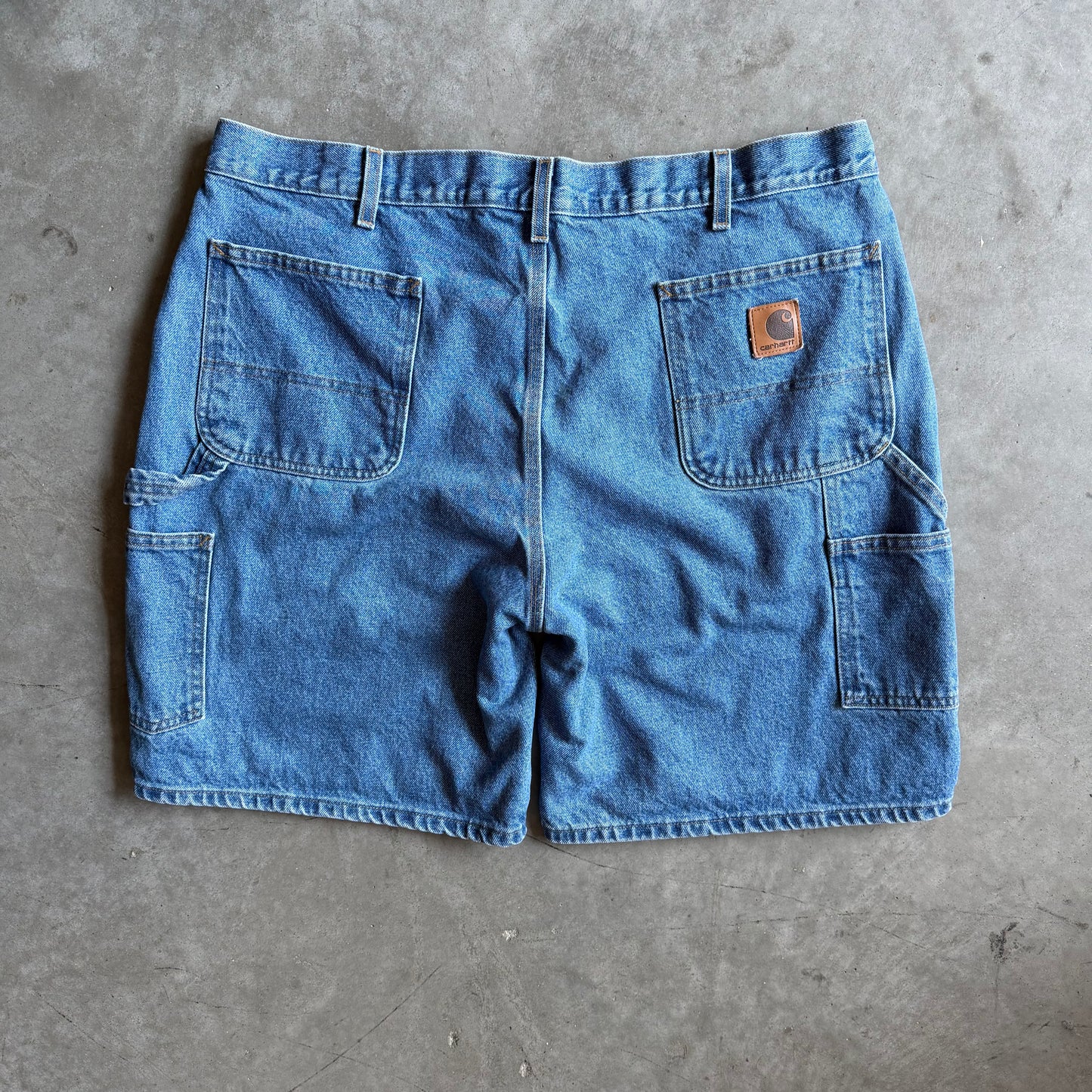 Y2K Carhartt B29 Blue Carpenter Jorts