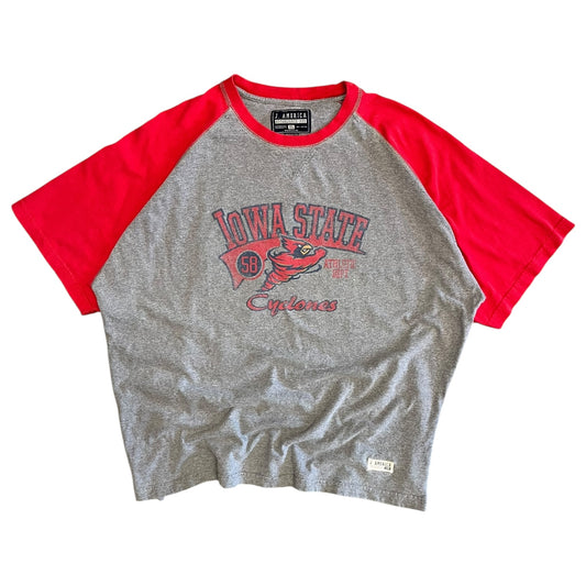 Y2K J. America Iowa State Cyclones Baseball Tee