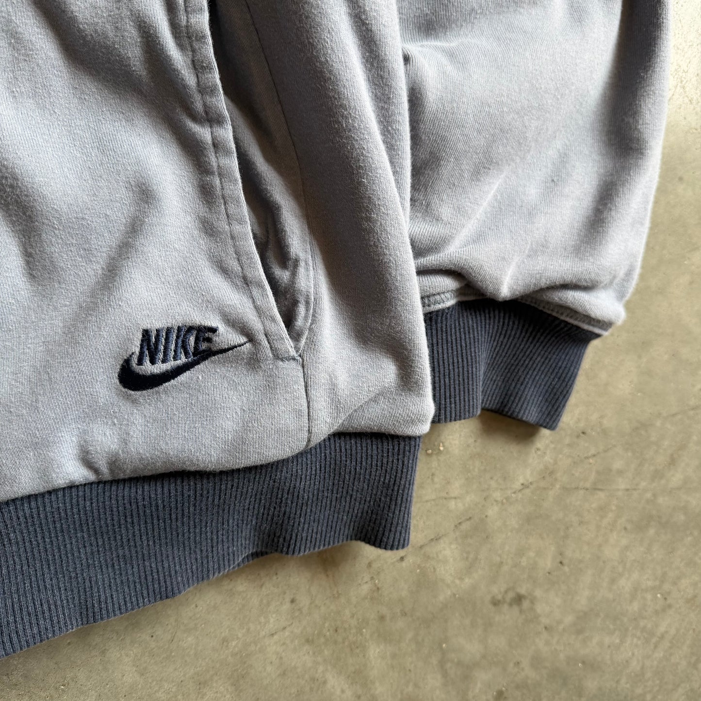 Vintage Nike Reversible Blue Zip-Up Jacket