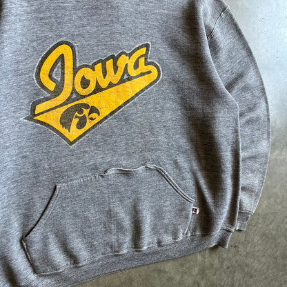 Y2K Iowa Hawkeyes Script & Hawk Hoodie