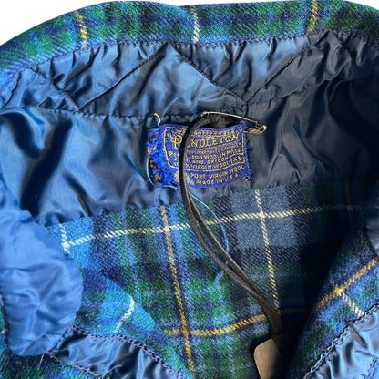 Vintage Pendleton Blue Wool Flannel