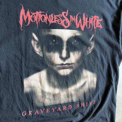 Y2K Motionless In White “Graveyard Shift” Album Tee