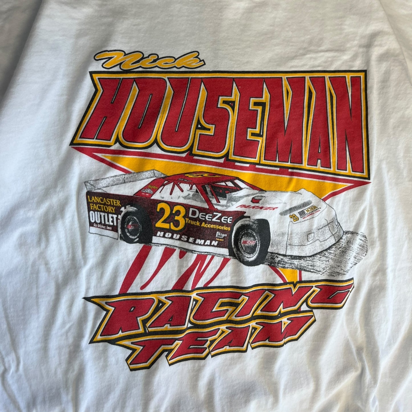 Y2K Nick Houseman Racing Team Car Tee