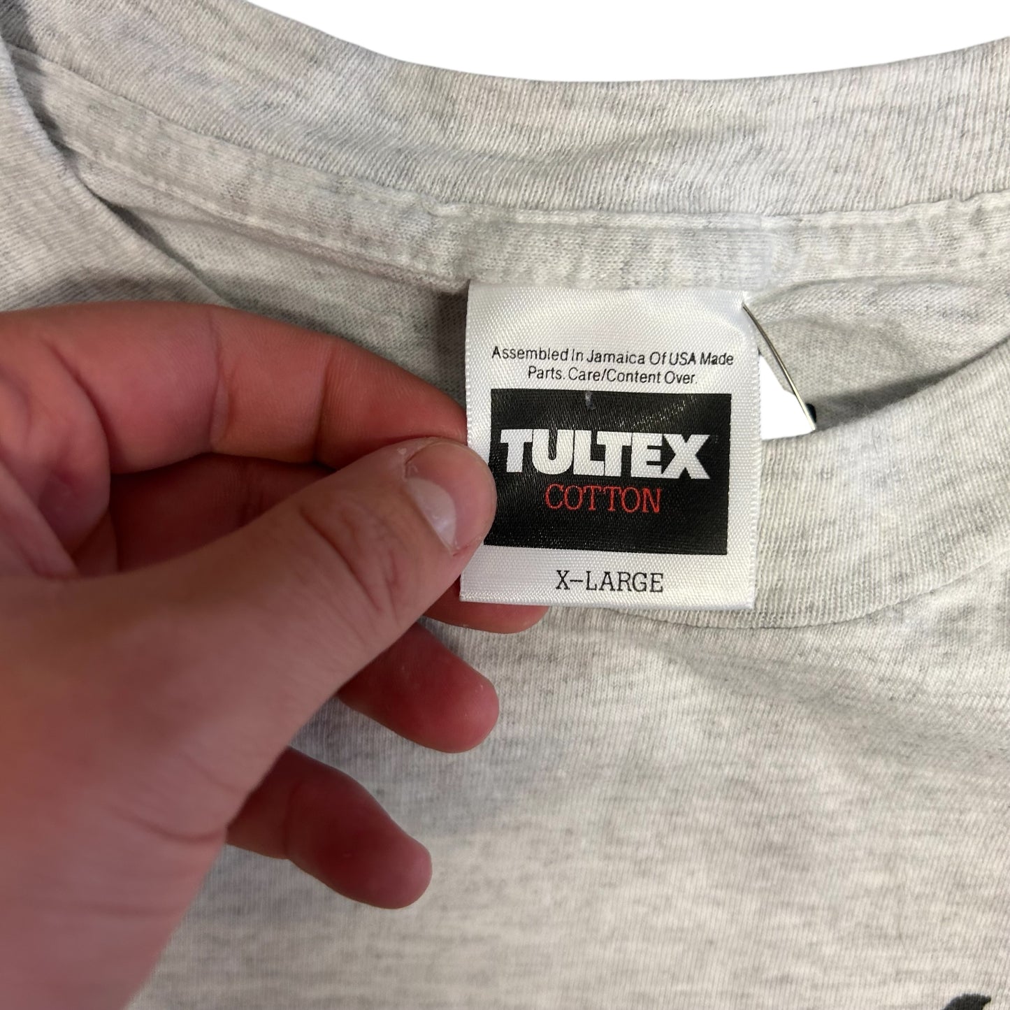 Vintage Betty Boop American Flag Text Tee