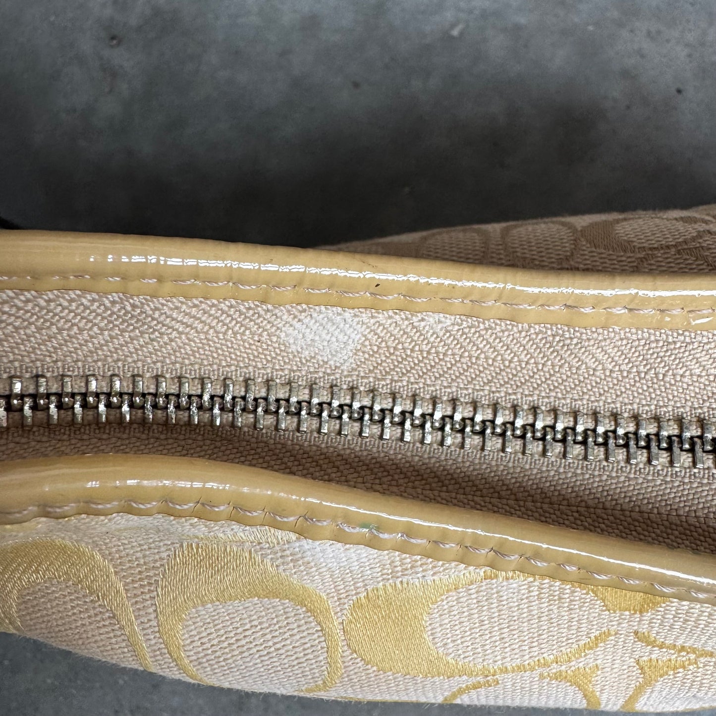 Y2K Coach Rare Spring Patchwork Mini Hobo