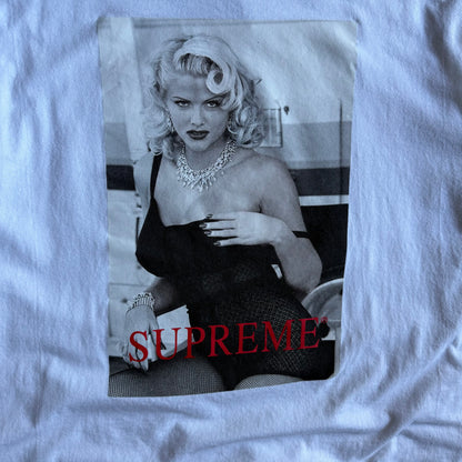 Supreme SS21 Anna Nicole Smith T Shirt White