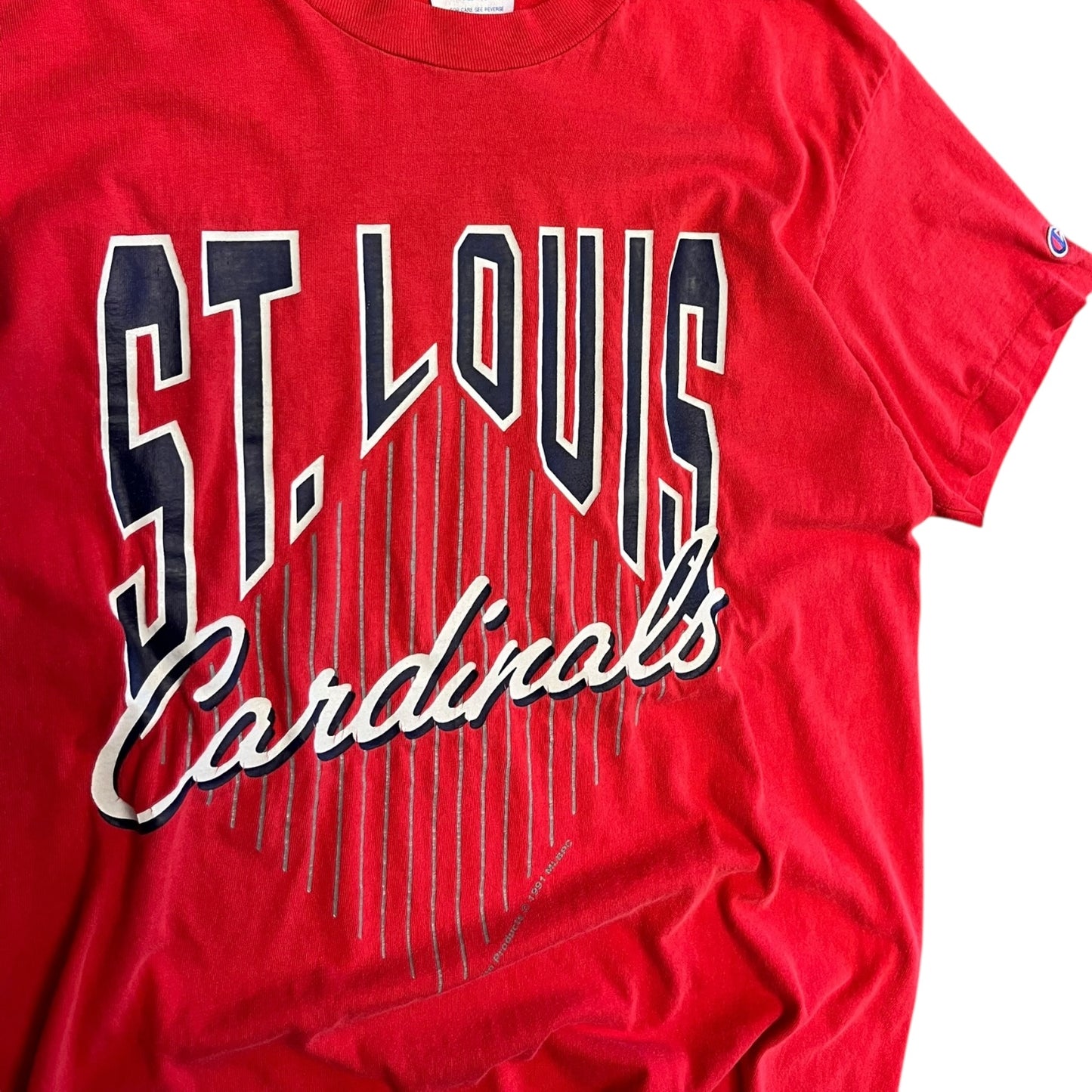 Vintage 1991 Champion St Louis Cardinals Tee