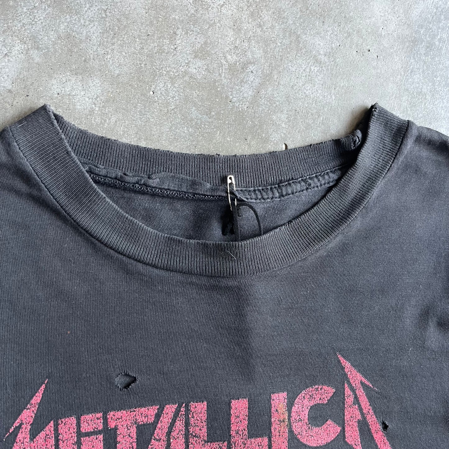 Vintage Thrashed Metallica Beavis & Butthead T Shirt