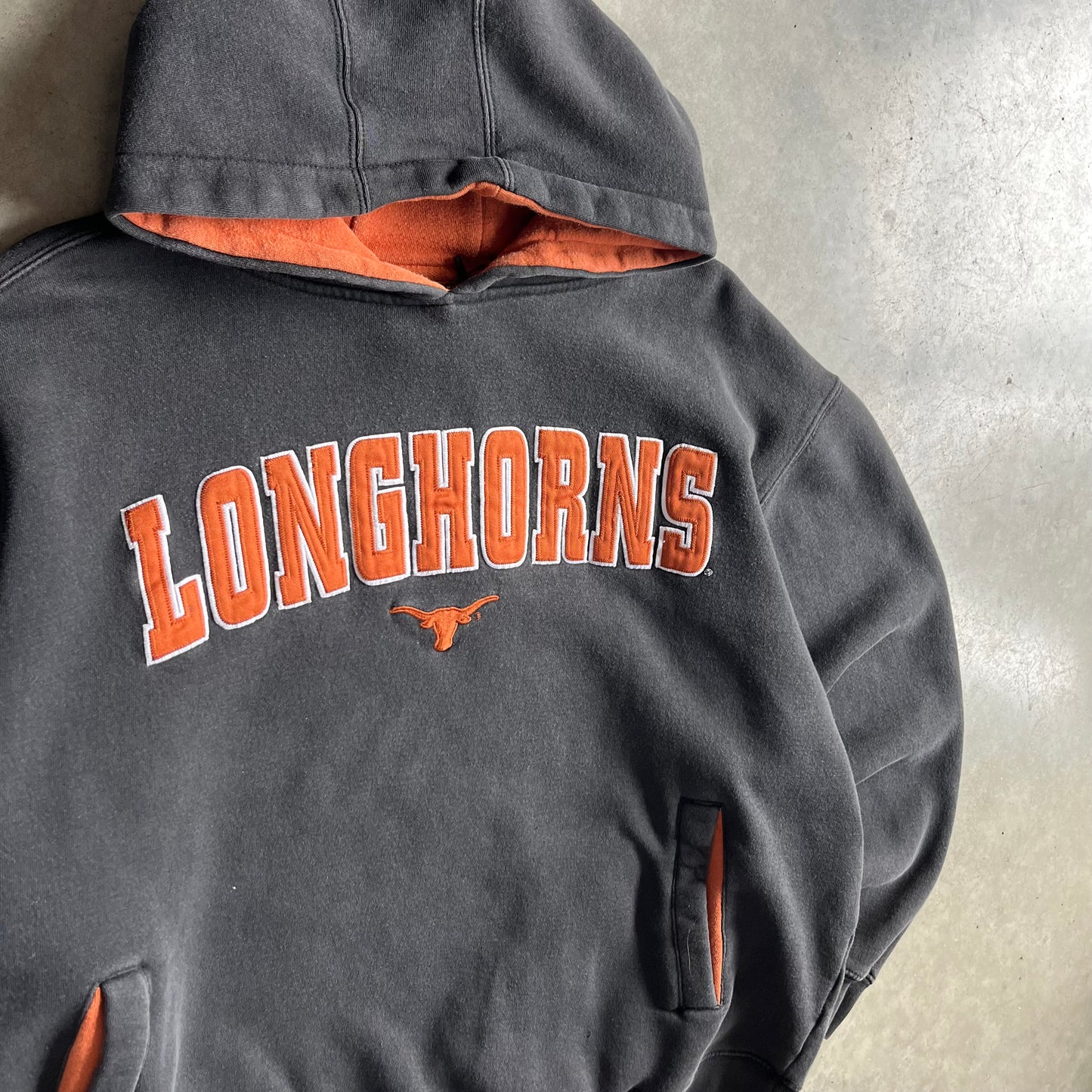 Y2K Texas Longhorns Black & Orange Hoodie