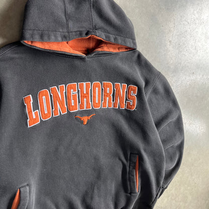 Y2K Texas Longhorns Black & Orange Hoodie