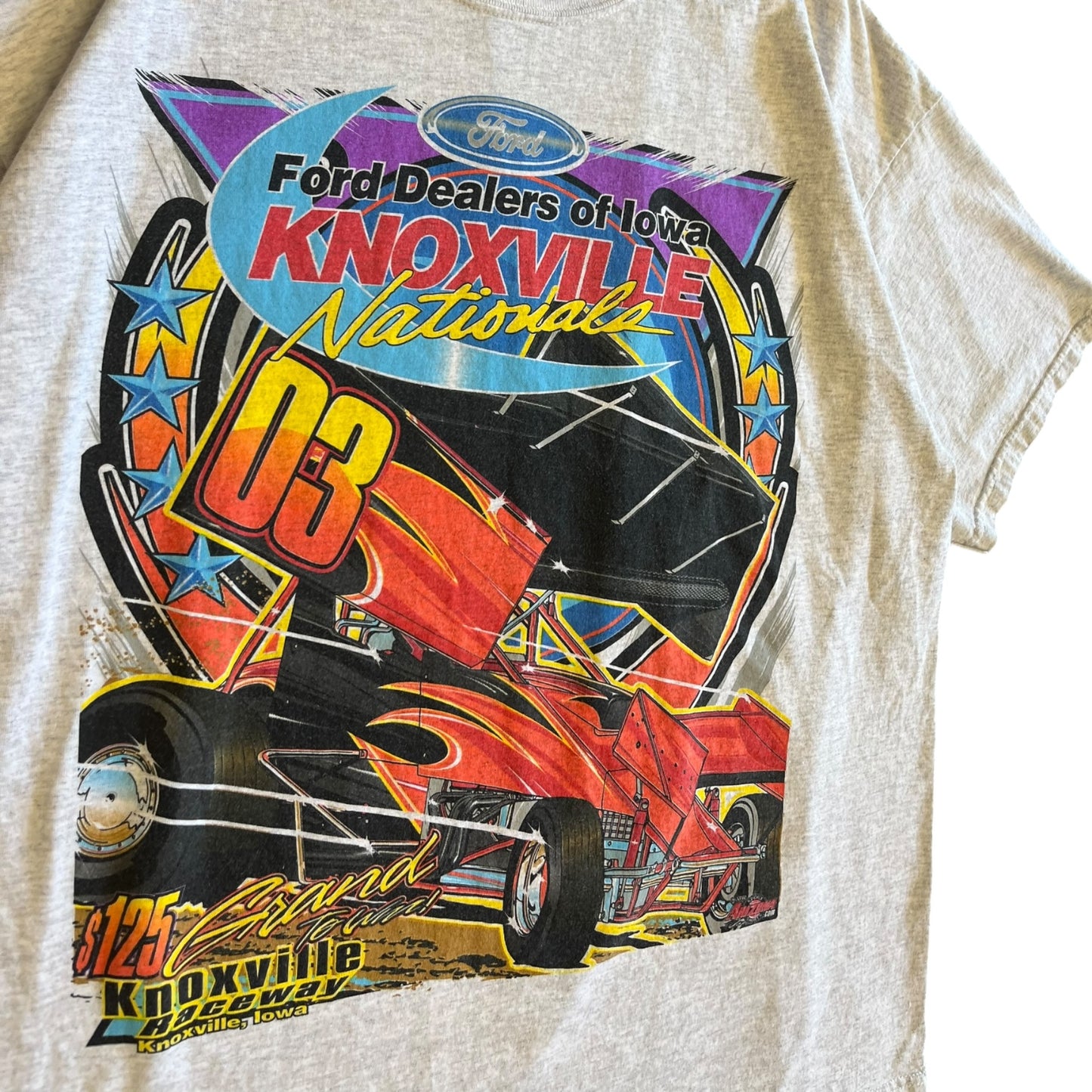 Y2K Ford Knoxville National Sprint Car T Shirt