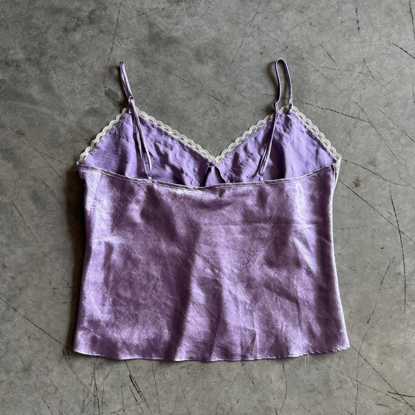Women’s Y2K Purple Lace Fairy Camisole