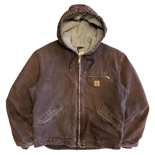 Carhartt ‘J141 DKB’ Sherpa Lined Hooded Detroit