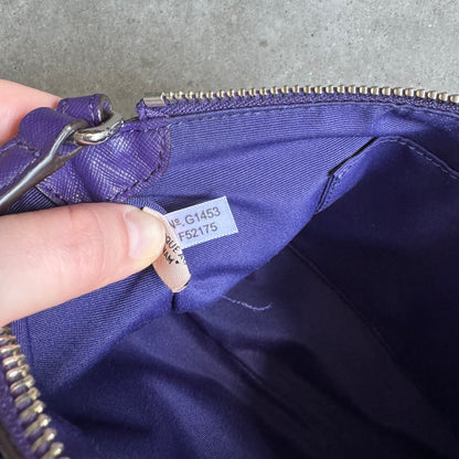Coach Peyton Signature Crossbody Crossbody Purple
