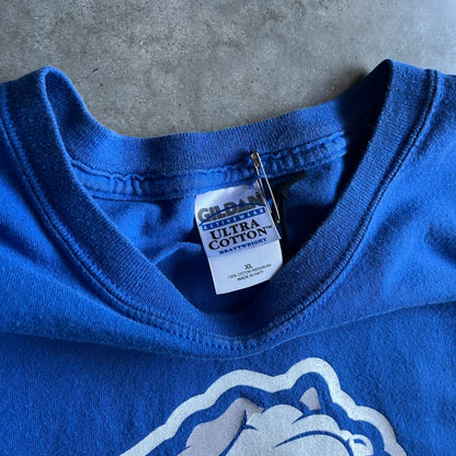 Y2K Drake Bulldogs Mascot & Logo “Go Bulldogs” Tee