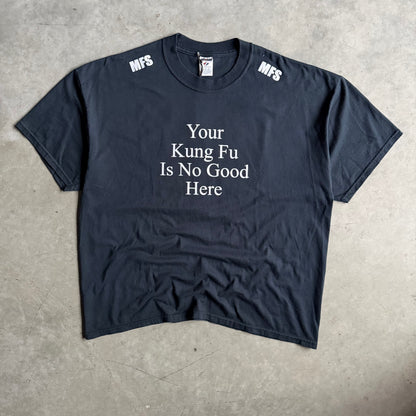 Y2K “Your Kung Fu Is No Good Here” Text Tee