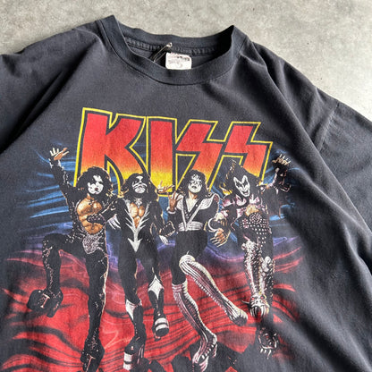 Vintage KISS 20 Years Of Destruction Tour T Shirt