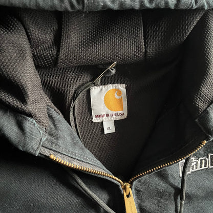 Carhartt ‘J131 BLK’ Black Van Wall Jacket