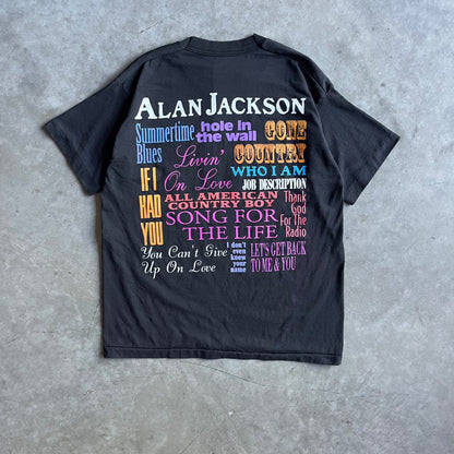 Vintage Big Graphic ‘95 Alan Jackson "Who I Am" Tour Tee